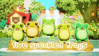 Five Speckled Frogs Nursery Rhymes And Baby Songs Lullaby For Kids