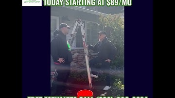 Joe and Demetri with Leafshield Gutter Guards PT 2 Helping customers stay off the ladder