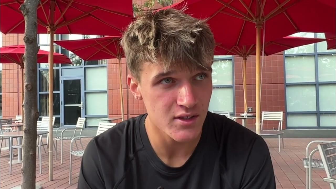 Jakub Menšík po výhře v 1. kole kvalifikace US Open 2023 YouTube