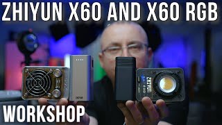 Zhiyun X60 And X60RGB Light Review (10% discount link in the description)