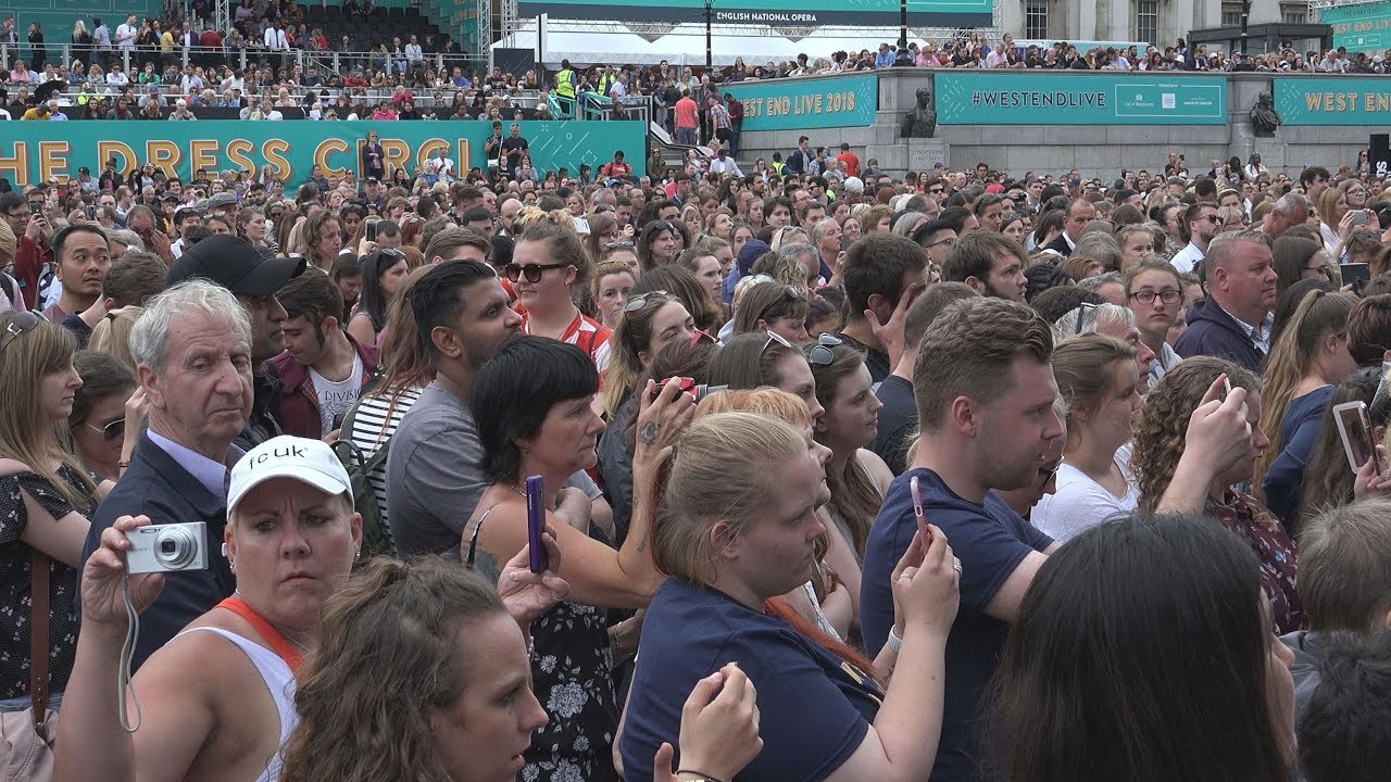 WEST END LIVE 2018 in Trafalgar Square - were you there on Saturday?