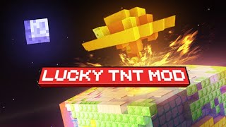 ОБЗОР МОДА Minecraft НА ОГРОМНОЕ КОЛИЧЕСТВО ДИНАМИТА Lucky TNT 1.20.1 #4