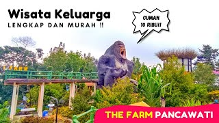 THE FARM PANCAWATI | Review Wisata Murah ‼ Cuman 10 Ribu Ada Mini Zoo dan View Gunung Salak