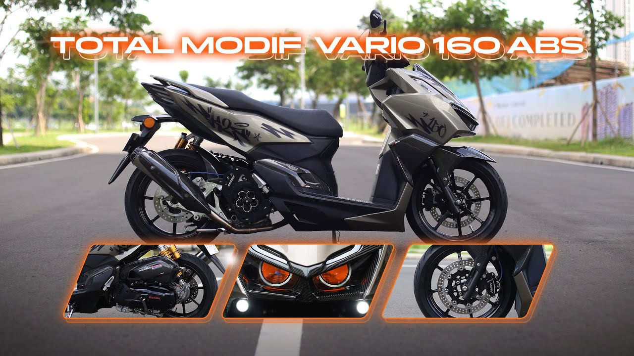 Total Harga Modifikasi Vario 160 ABS