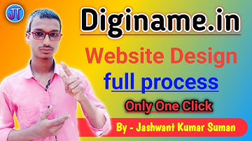 HOW TO CREATE A WEBSITE IN DIGINAME. WEBSITE DESIGN FULL PROCESSING VIDEO IN HINDI. CSC NEW UPDATE .