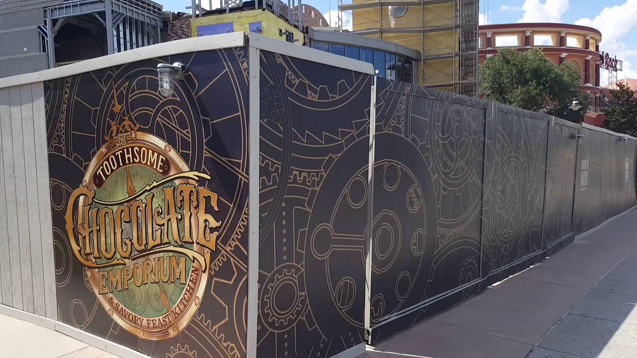 Toothsome Chocolate Emporium Universal Orlando Update 6-3-2016