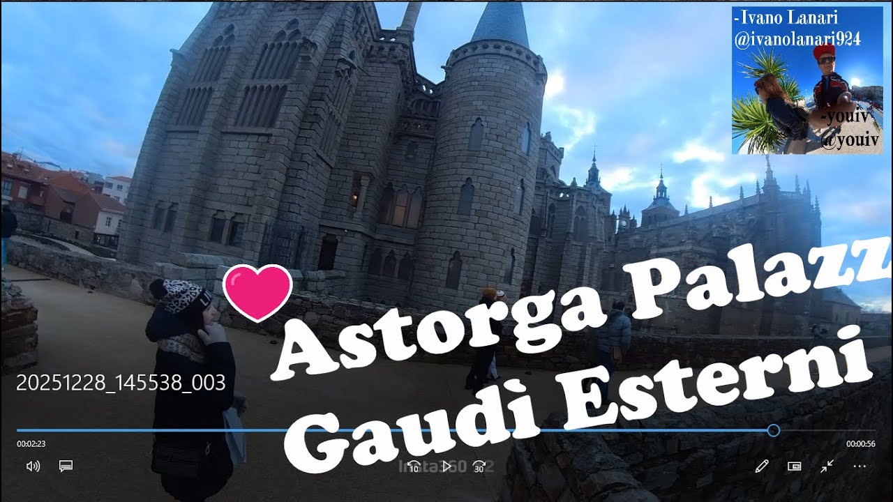 28-12-2025 Astorga  Palazzo Gaudì esterni