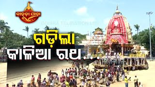 Bahuda Yatra 2020-Lord Jagannath's Nandighosa Rolls On Grand Road Towards Srimandir