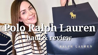 Polo Ralph Lauren haul ~ Polo Ralph Lauren haul try-on review #poloralphlaurenhaul #poloralphlauren screenshot 5