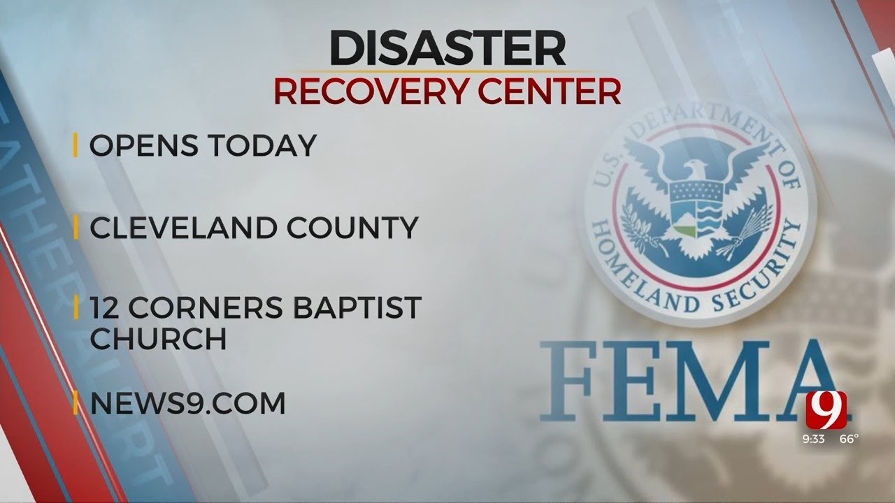 FEMA Opens Disaster Recovery Center In Cleveland County - YouTube