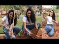 Actress Pragya Jaiswal participates Green India Challenge