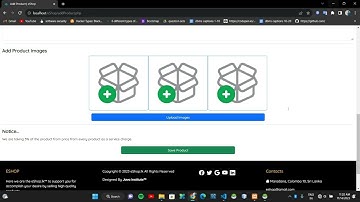 Web programming task 13 || Program the product registration process including image uploading