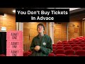 When You Don’t Buy Advanced Tickets To A Marvel Movie