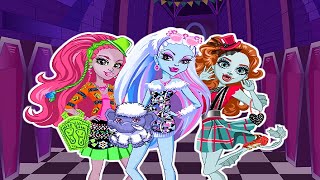 Monster High New Friends - Monster High - Abbey Bominable, Lorna McNessie, Marisol Coxi  Game screenshot 3