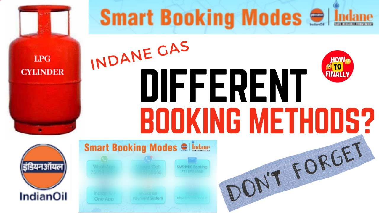 Indane Gas Online Booking Tamil | 4 Types of Indane Gas Booking for Free