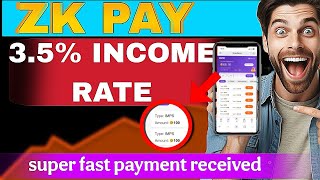 ZK PAY BEST APP FOR PANEL WORK 3.5%+6₹ ZPAY ,EM WALLET,HKPAY KAA BAAP HAI YE APP screenshot 3