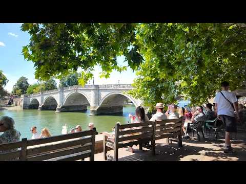 Richmond Walk on a Perfect Summer Day 🇬🇧 | Riverside London & Ted Lasso 4K