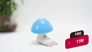 Automatic Night Sensor - Mushroom Shape Night Lamp | Snapdeal Product screenshot 4