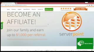 Serverpoint.com Affiliate Program - How To Sign Up?