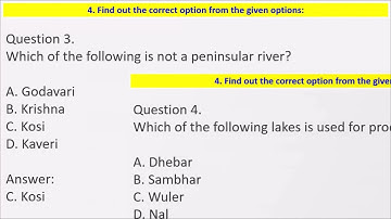 GSEB Solutions  Class 9  Social Science  Chapter 15  Drainage System Question 4