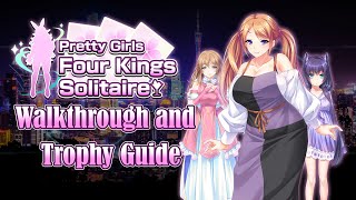 Pretty Girls Four Kings Solitaire - Walkthrough | Trophy Guide | Achievement Guide screenshot 4