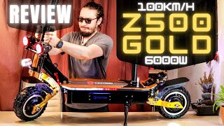 EZOTRON Z500 GOLD | Trotineta Electrica ce poate atinge 100km/h | REVIEW