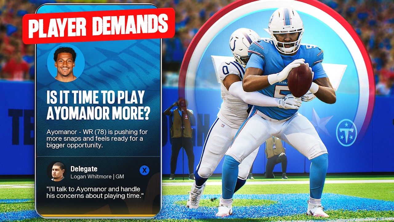 This Player DEMANDED More Playing Time! Titans Franchise | Madden 27