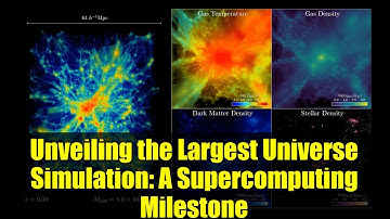 Unveiling the Largest Universe Simulation: A Supercomputing Milestone