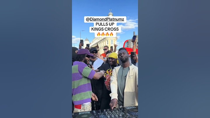 DIAMOND PLATNUMZ PULLS UP AT KING CROSS SHOW IN LONDON #trending #concert #twitch #viral #amapiano