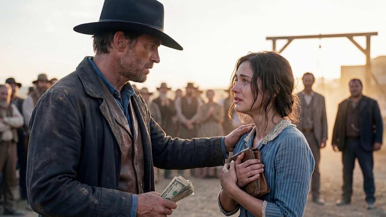 Her Husband Sold Her to Pay His Debt—The Stranger Paid Double to Set Her Free, Then Walked Away