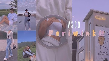 Periwinkle Filter•VSCO Tutorial