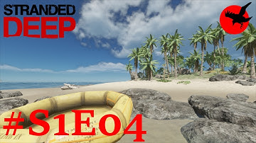 Tanning Rack, Raft and Sail - STRANDED DEEP S1E04