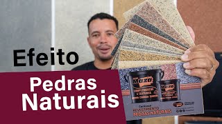 Como fazer efeito Pedras Naturais - Dicas Clube da Cor Tintas