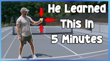 Actually Learning the Pickleball Spin Serve in 5 Minutes