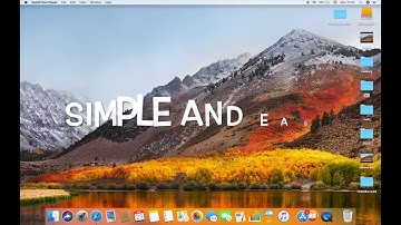 HOW TO ORGANIZE APPS IN DOCK ON MAC IN HIGH SIERRA