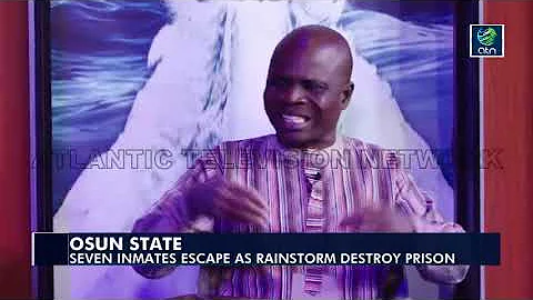 OSUN STATE: SEVEN INMATES ESCAPE AS RAINSTORM DESTROY PRISON