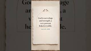A Very Present Help Psalm 46 1 for Kids Seeds Sparrows