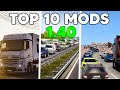 TOP 10 Mods for ETS2 1.40