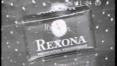 Rexona opening billboard 1961 TV commercial