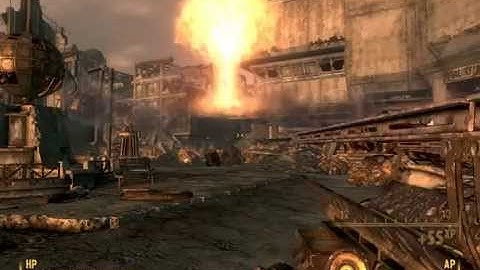 Fallout 3 - Super Behemoth nuke fight