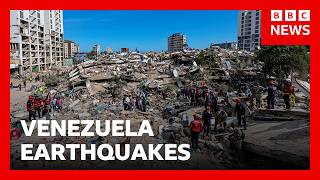 At least 1,450 killed in Venezuela earthquakes as rescue teams' hopes fading | BBC News