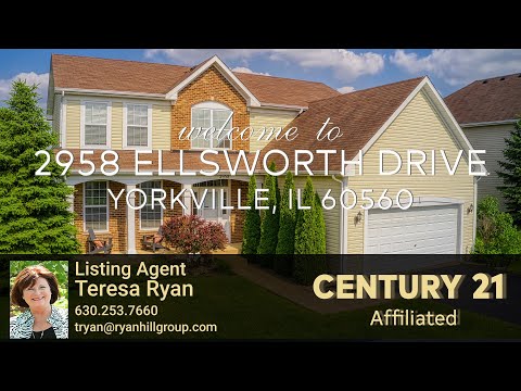 2958 Ellsworth Dr, Yorkville, IL home video tour