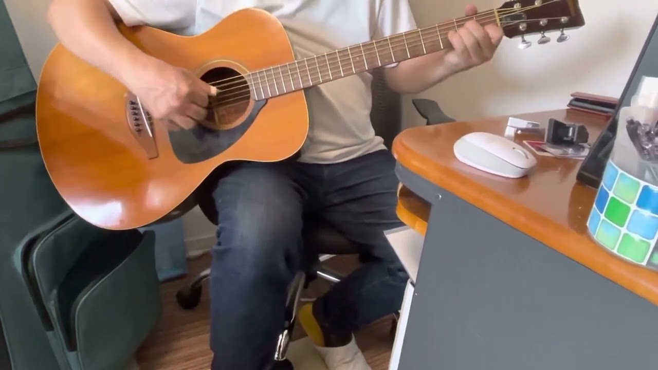 YAMAHA FG 150 赤ラベル 1968年前期型モデル 試奏 - YouTube