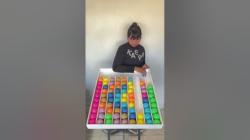 Part96 Puzzle sort ball game solve challenge #challenge #puzzle #colorballs #games #funny