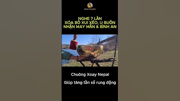 Chuông Xoay Nepal – Kỳ Quan Huyền Bí Kích Hoạt Luân Xa & Chữa Lành Tâm Hồn #singingbowl #chuongxoay