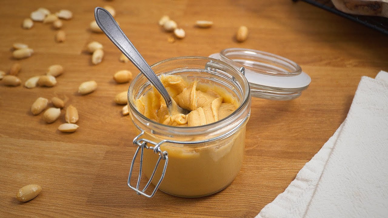 Faire du beurre de cacahuète maison facilement 🍯🥜 - YouTube