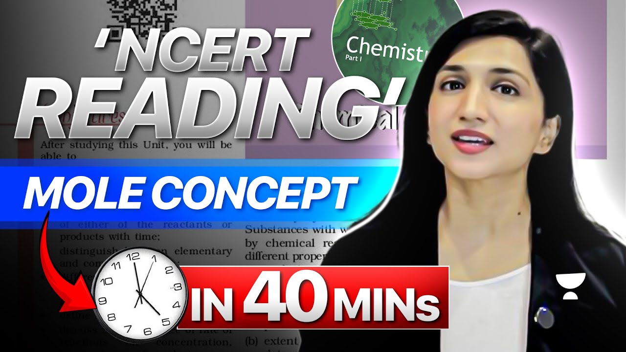 ⚡ Complete Mole Concept NCERT in Just 40 Minutes! | Akansha Karnwal 