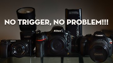 How to Trigger a Flash, Strobe, or Speedlite