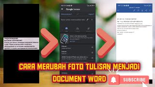 TUTORIAL MERUBAH FOTO TEXT (.JPG) MENJADI DOCUMEN WORD (.DOC) screenshot 2