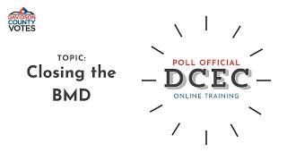 Closing the BMD